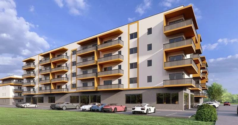 Dobroesti, apartamente tip studio, 2 si 3 camere, finisaje moderne.